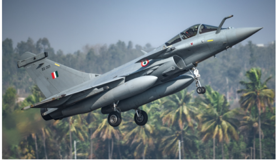 THE RAFALES LAND – A Much Awaited Induction