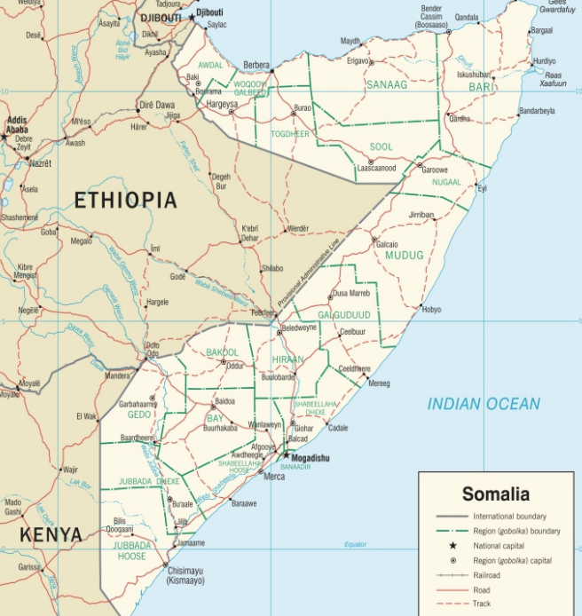 THE INDIAN BRIGADE IN SOMALIA