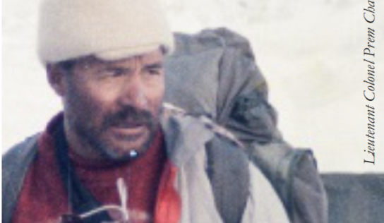 THE SNOW TIGER – A TRIBUTE TO COLONEL PREM CHAND