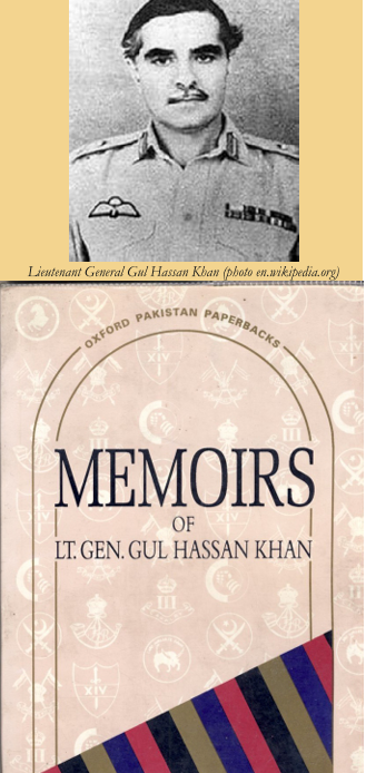 MEMOIRS OF LIEUTENANT GENERAL GUL HASSAN KHAN, PAKISTAN ARMY