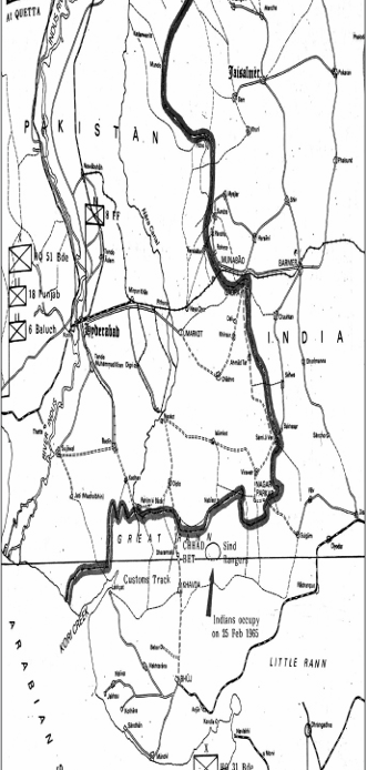 OPERATION DESERT HAWK – RANN OF KUTCH APRIL 1965
