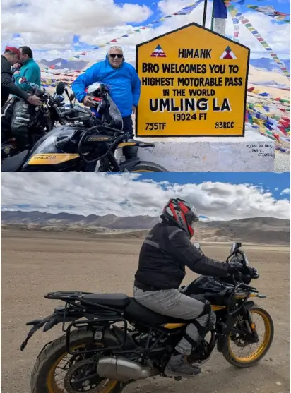 RIDING TO THE HIGHEST MOTORABLE PASS