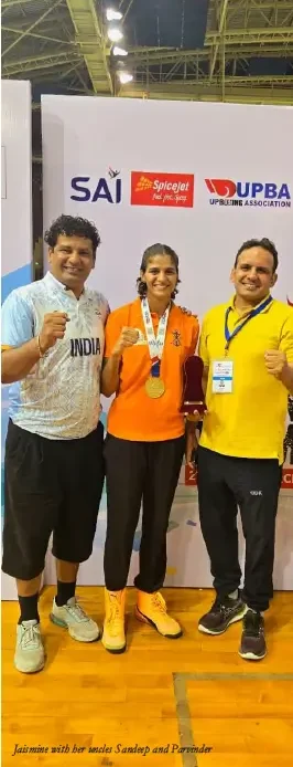 JAISMINE LAMBORIA: THE GIRL WHO PUNCHED THROUGH BARRIERS