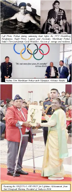 REMARKABLE JOURNEY OF MURLIKANT PETKAR